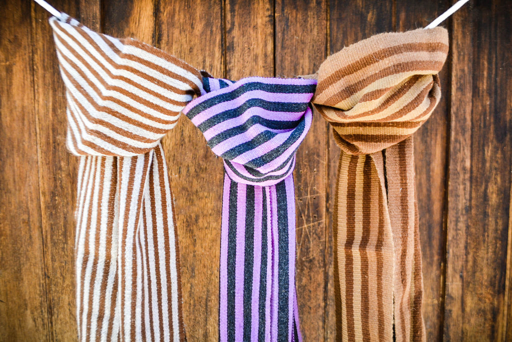 Cusco Striped Alpaca Scarf – Perfect for the Fall