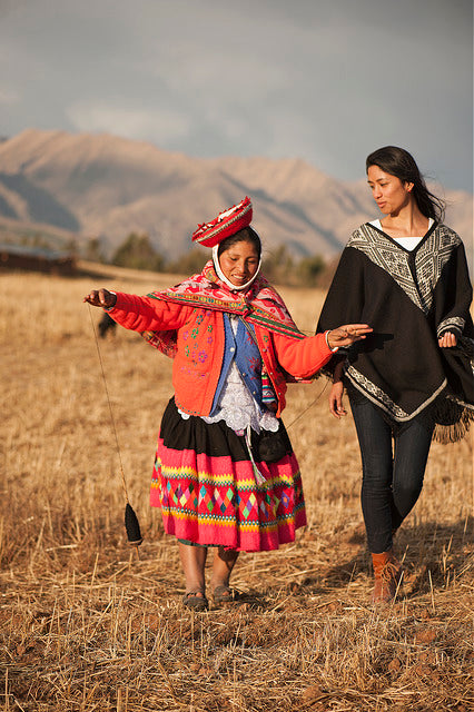 The Chaska Baby Alpaca Poncho: A Behind-the-Scenes-Look