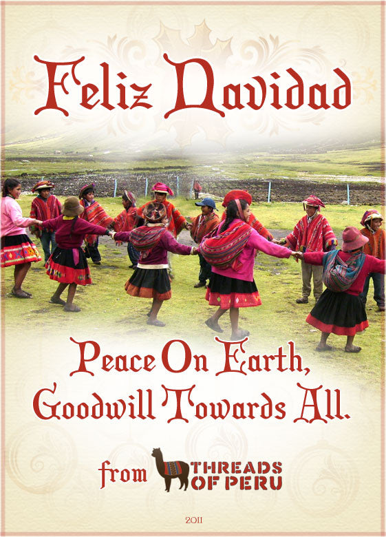 Feliz Navidad From Peru!