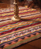 Daniel Master Weaver Peruvian Manta, Peruvian decorative rug,  traditional lliqlla, artisan rug