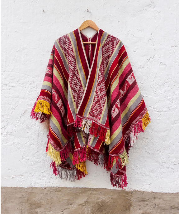 Carolina Alpaca Ruana Wrap – Threads of Peru