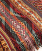 Mapacho Master Weaver 100% Alpaca Bedspread- Vibrant Warm Colors